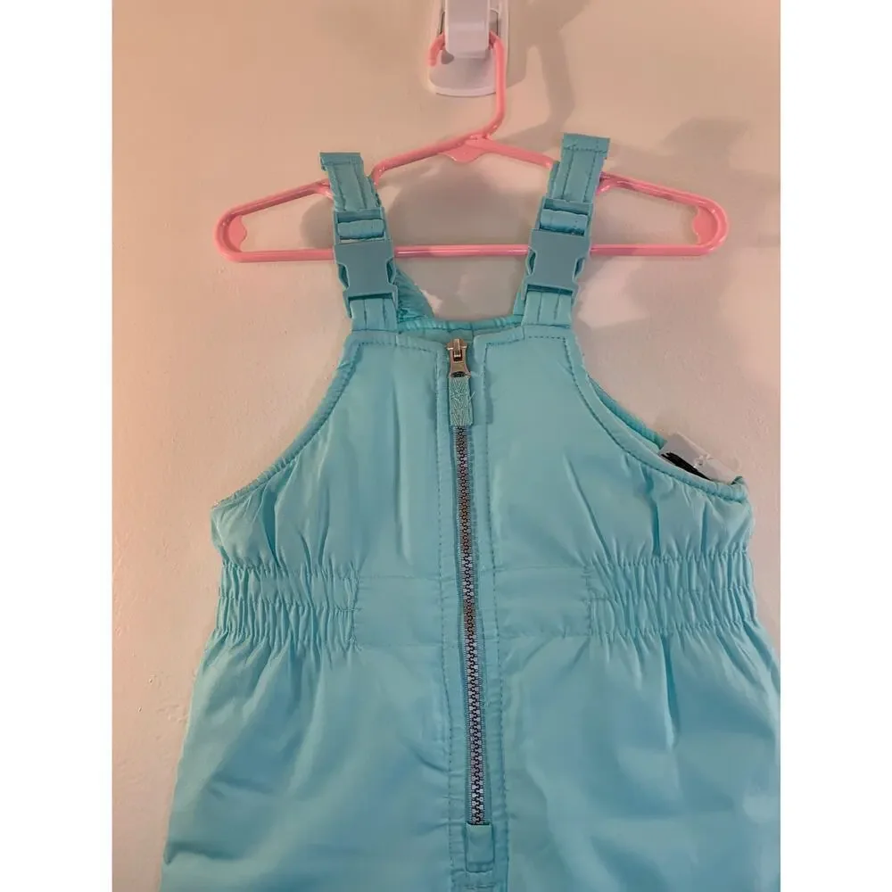 CARTER’S Girl’s NWT Mint Green Ski/Snow Bib Overalls / Size: 12 Months